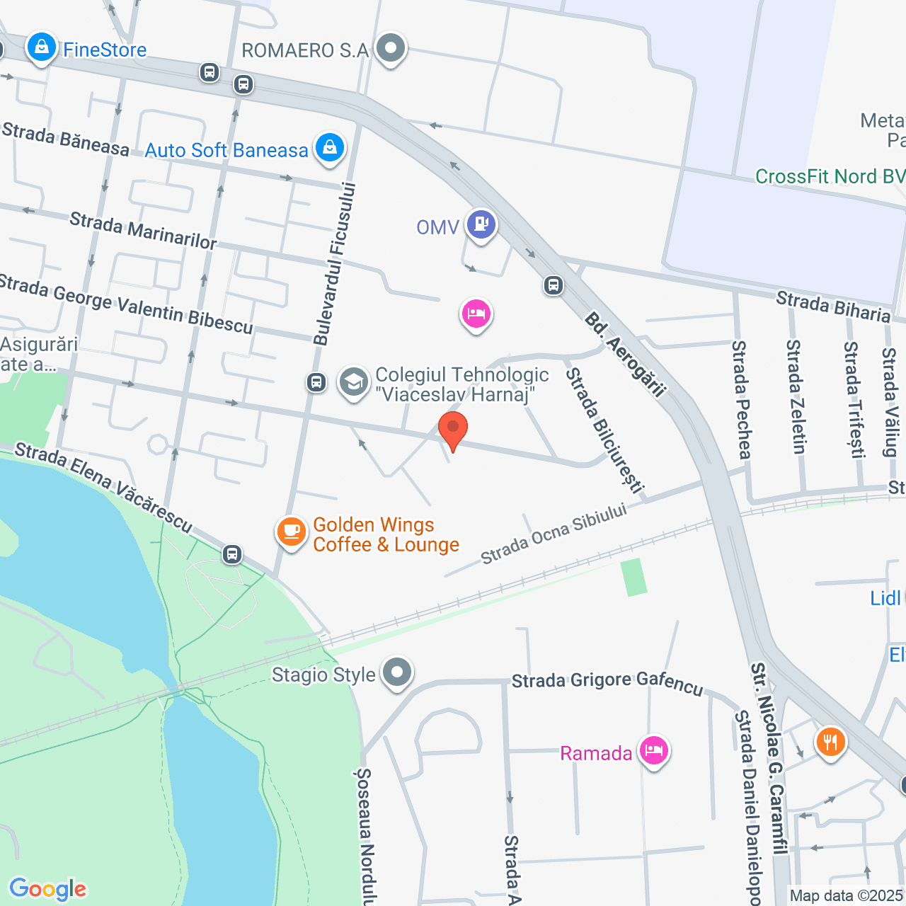 Poza harta streetview, zoom 16, adresa Strada Amiral Horia Macelariu, nr. 24, Sector 1, Bucuresti, , judetul