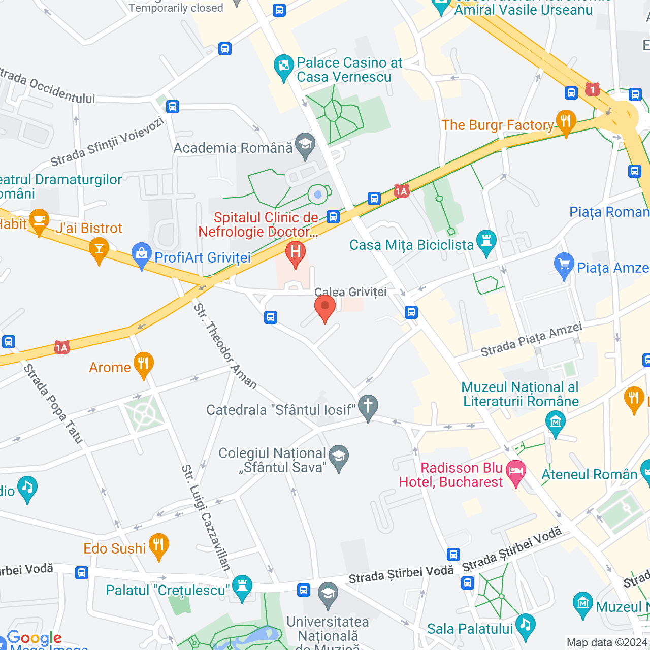 Poza harta streetview, zoom 16, adresa Strada General Constantin Budișteanu 11, , judetul