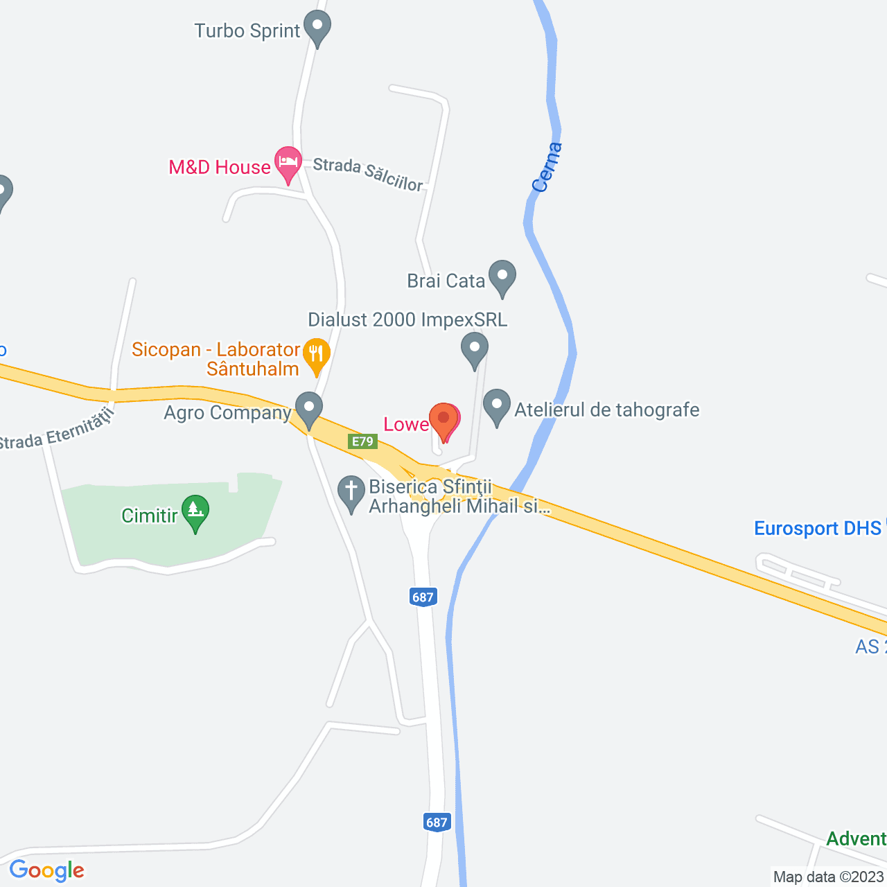 Poza harta streetview, zoom 16, adresa Santuhalm 1, , judetul