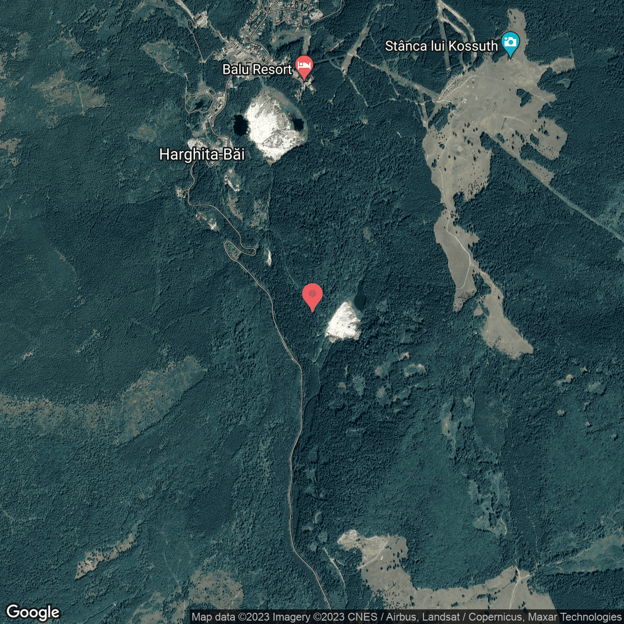 Poza harta hybrid, zoom 14, adresa Harghita-Bai, , judetul