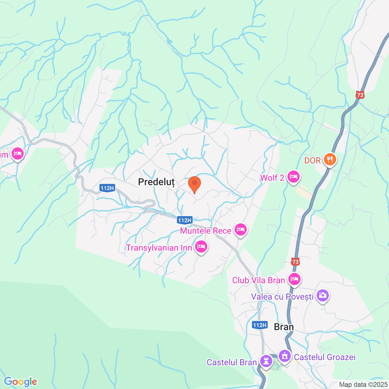 Poza harta streetview, zoom 14, adresa Strada Pe Tarina Predelut, , judetul