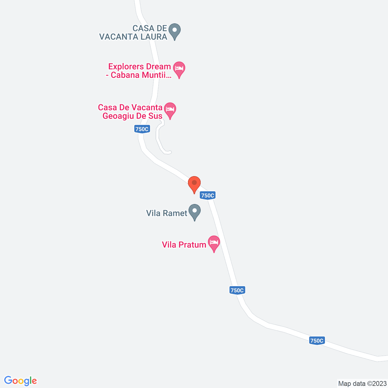 Poza harta streetview, zoom 16, adresa Geoagiu de Sus, , judetul