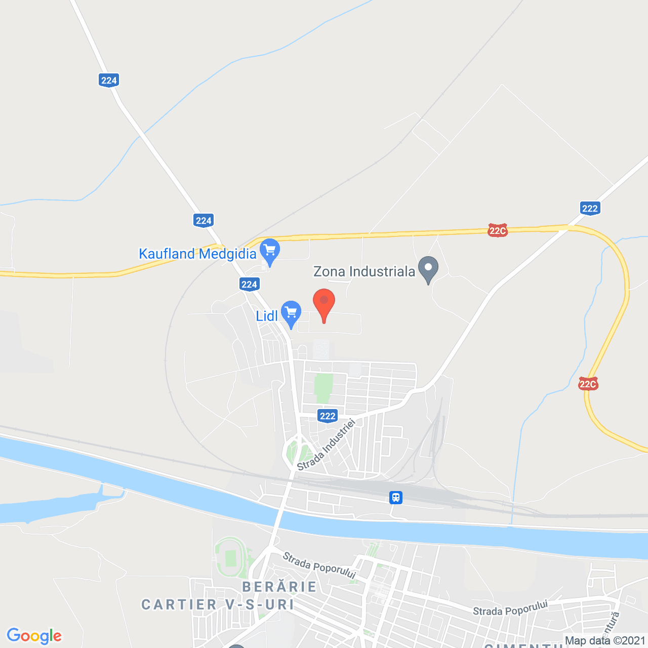 Poza harta streetview, zoom 14, adresa Independentei 12, Medgidia, judetul Constanta