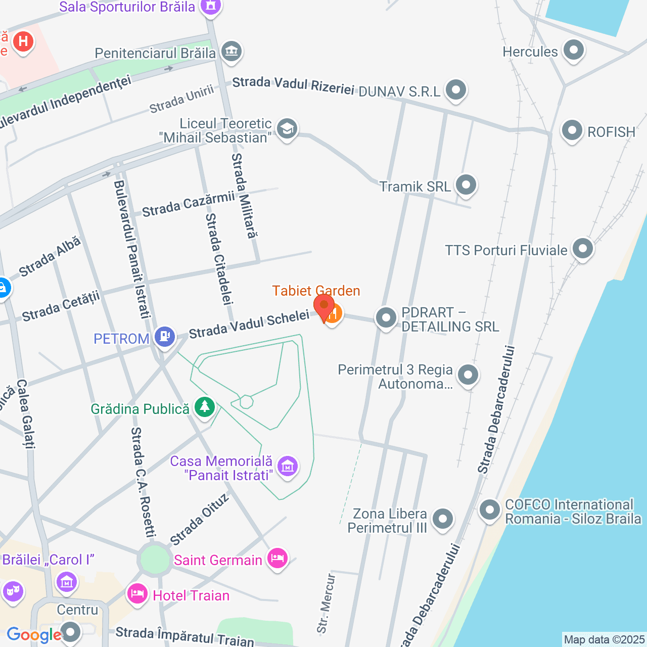 Poza harta streetview, zoom 16, adresa Brăila, strada Vadu Schelei nr. 17, , judetul