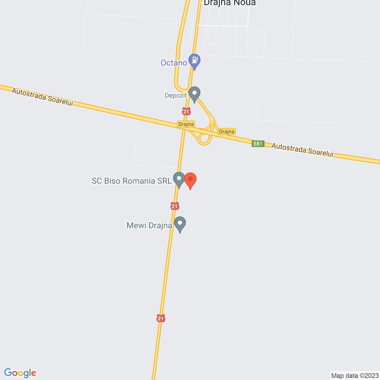 Poza harta streetview, zoom 14, adresa Drajna Noua, , judetul