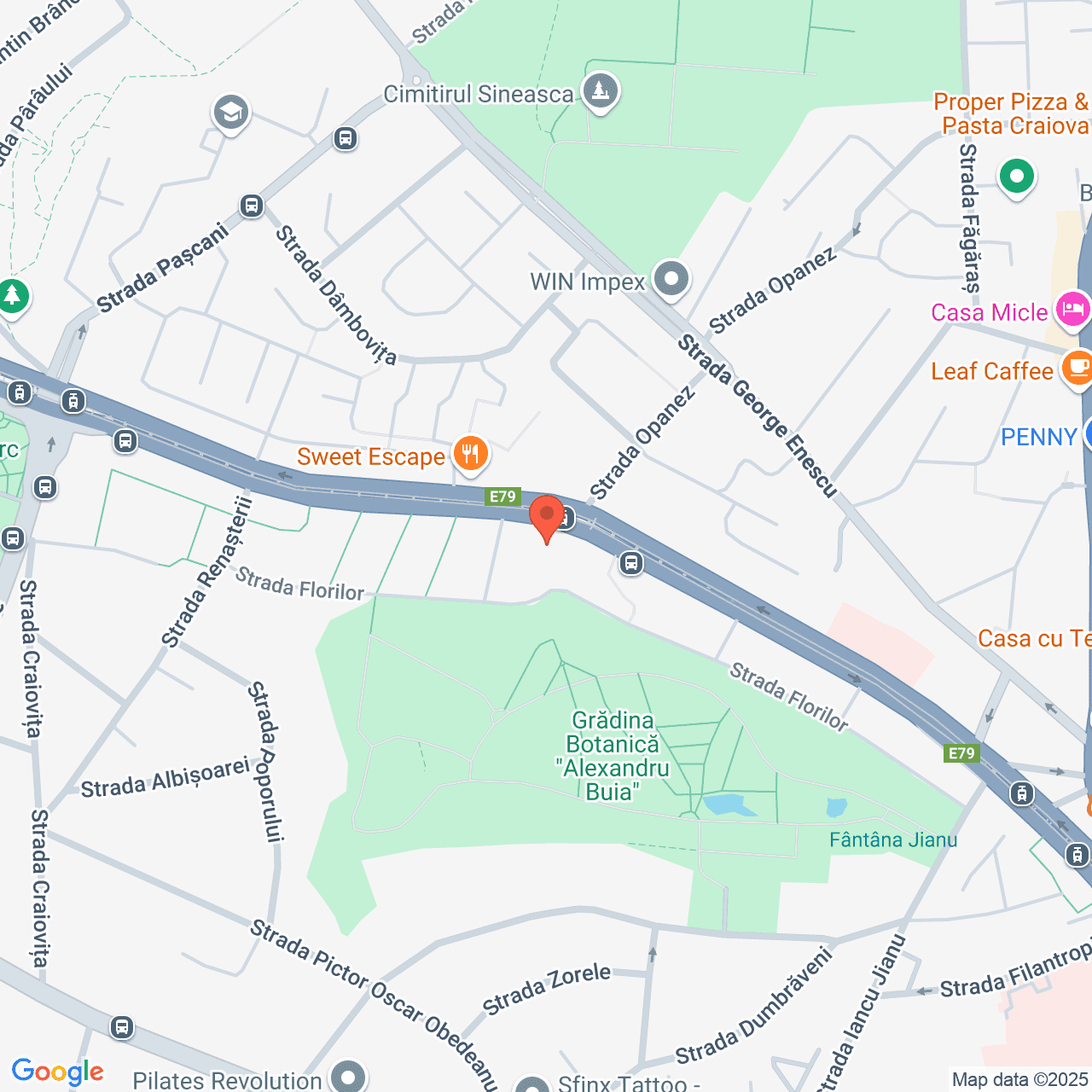 Poza harta streetview, zoom 16, adresa Craiova, b-dul Nicolae Titulescu, nr. 35A, , judetul