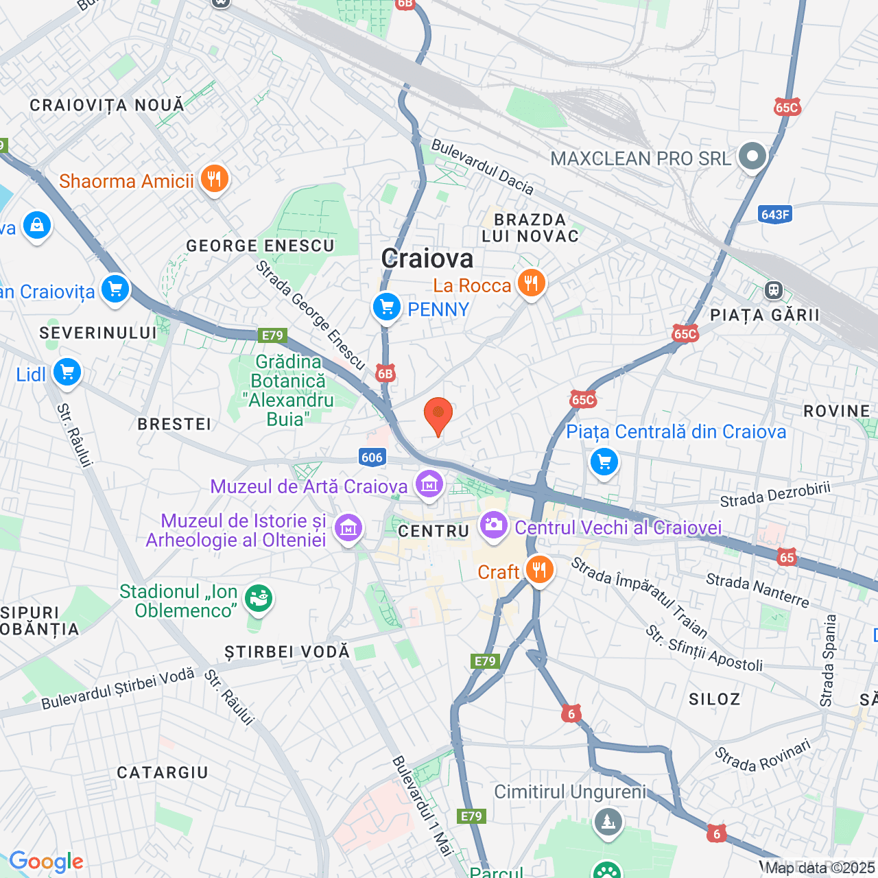 Poza harta streetview, zoom 14, adresa Craiova, str. Piata Unirii, , judetul