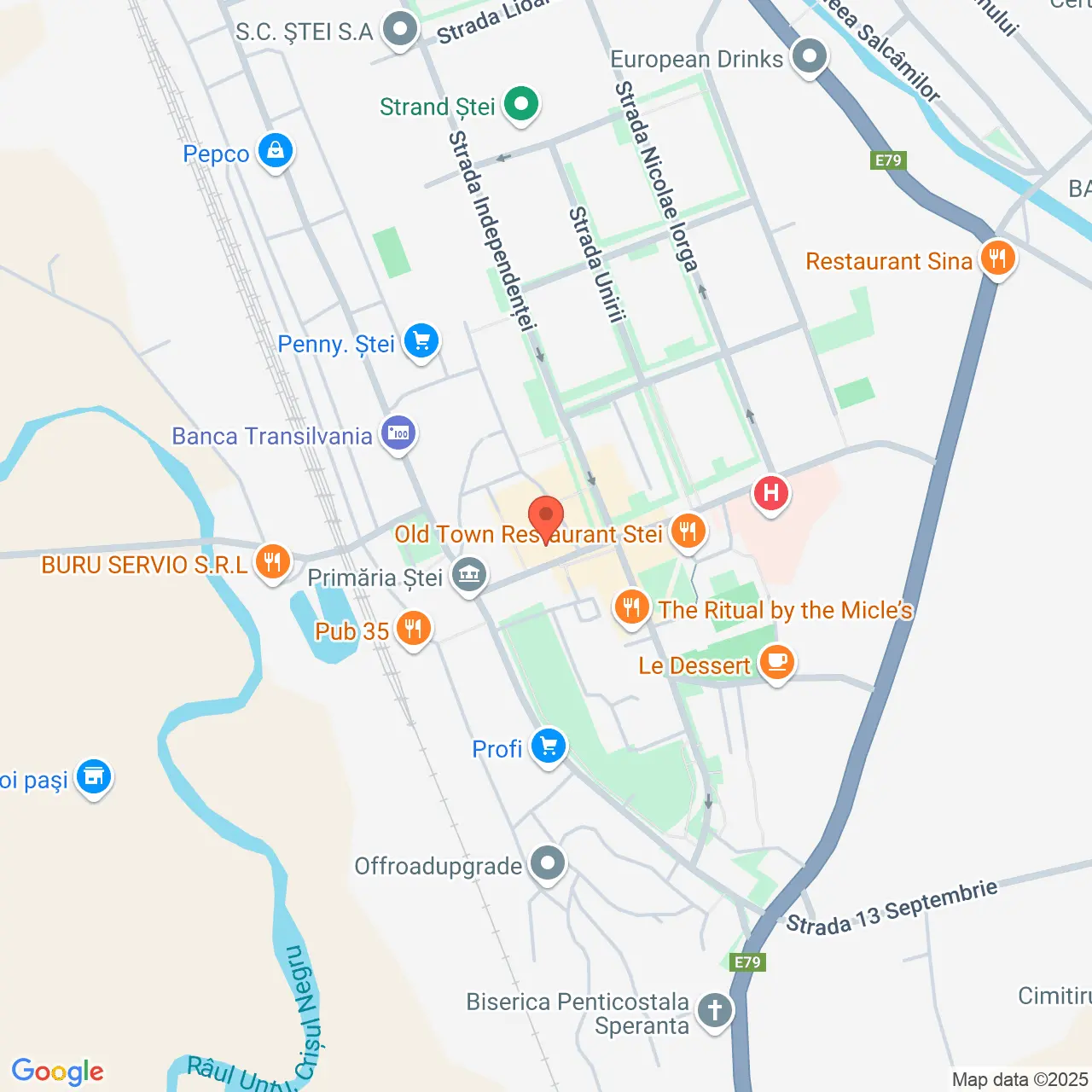 Poza harta streetview, zoom 16, adresa Stei str. Cuza Voda nr.6, , judetul