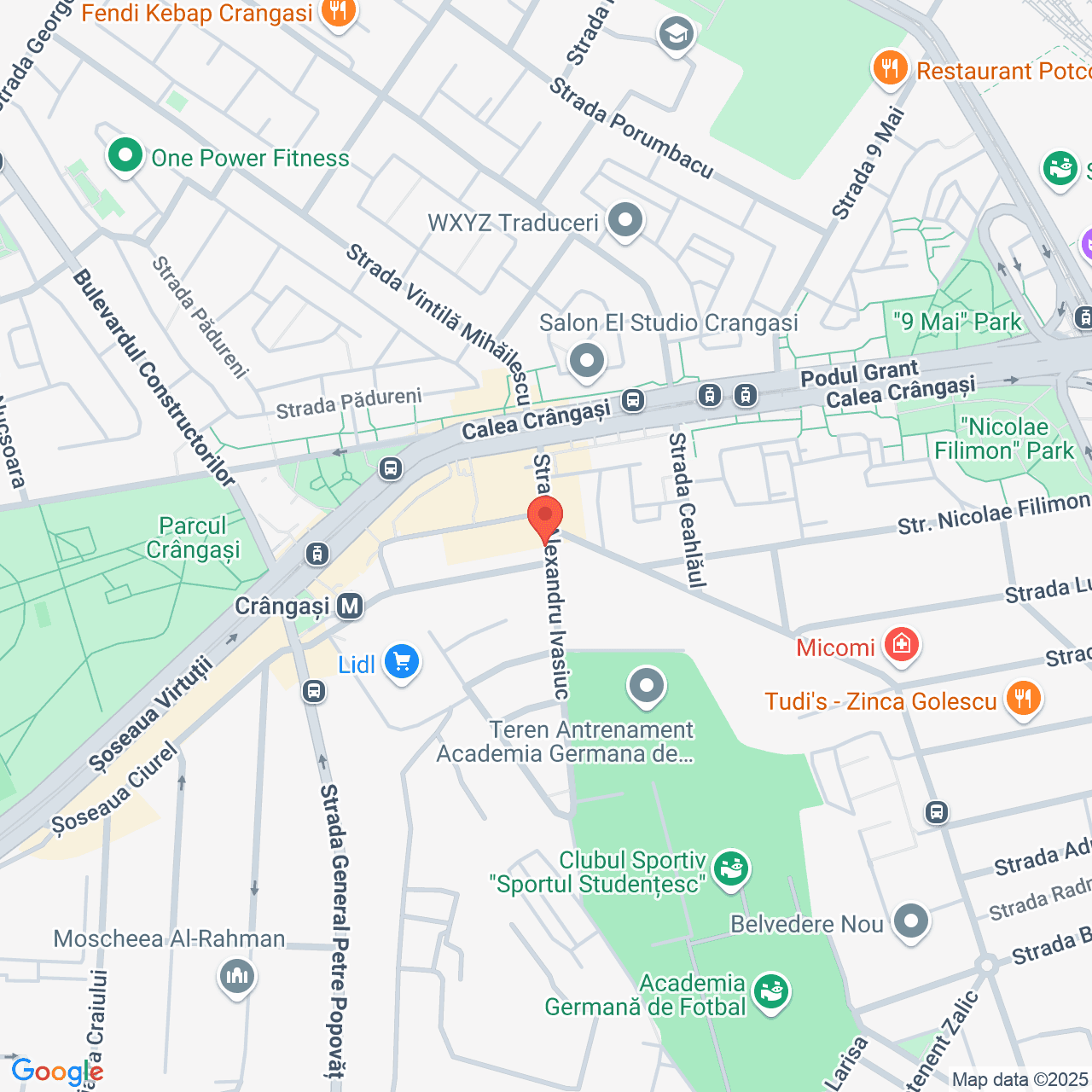 Poza harta streetview, zoom 16, adresa str. Alexandru Ivasiuc nr. 2, Bucuresti, , judetul