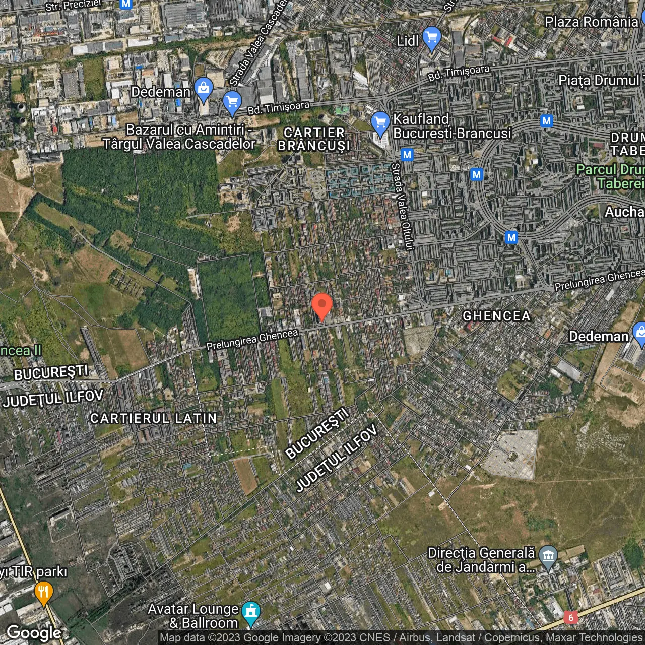 Poza harta hybrid, zoom 14, adresa Prelungirea Ghencea 94, , judetul