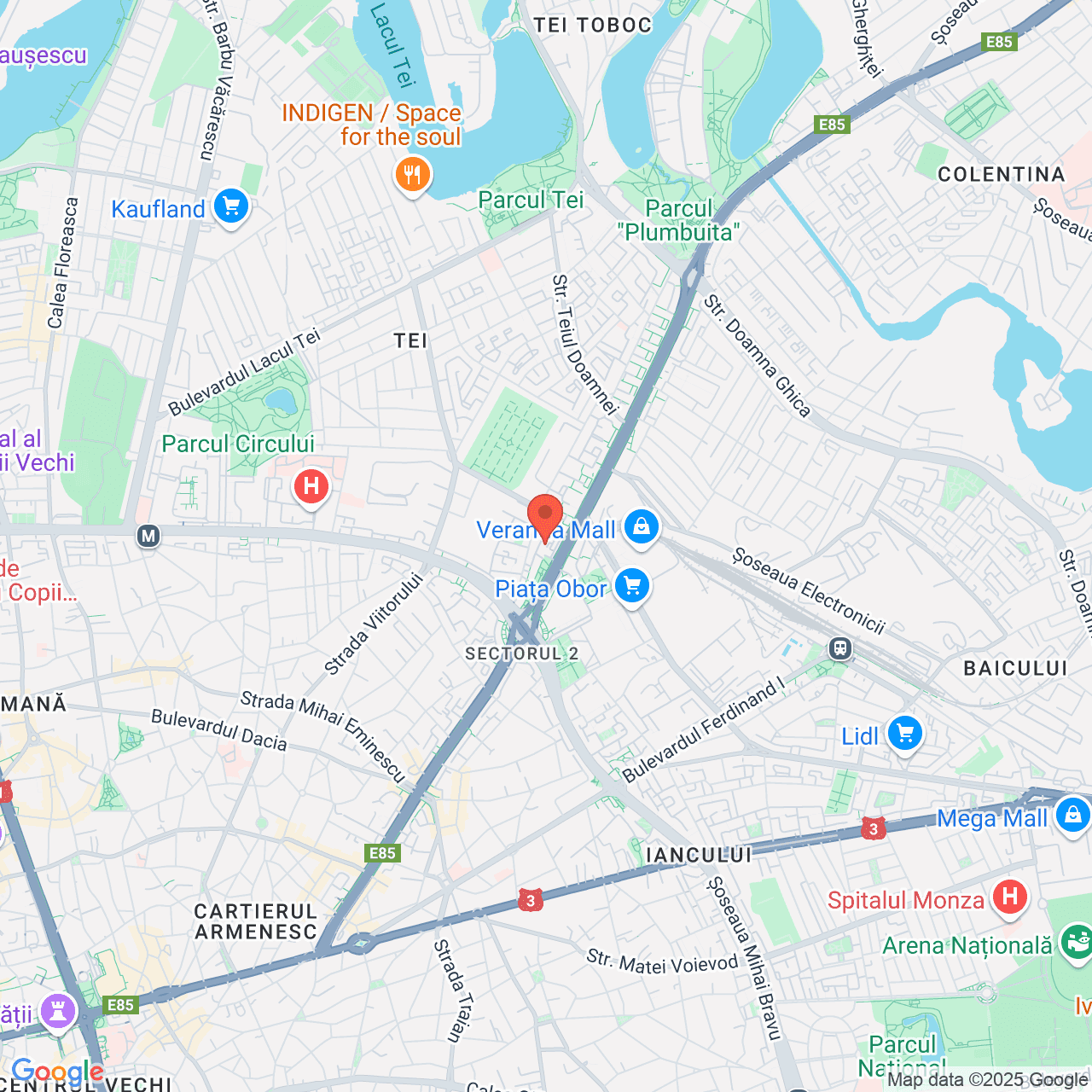 Poza harta streetview, zoom 14, adresa Sos. Colentina Nr.1, Bl.34, sector 2, Bucuresti, , judetul