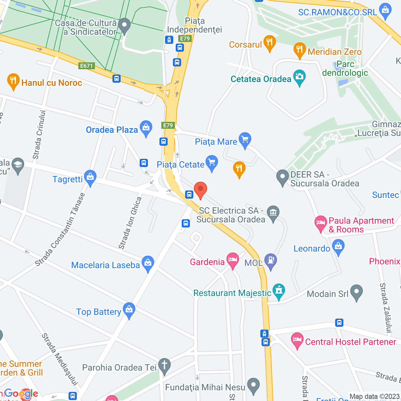 Poza harta streetview, zoom 16, adresa Oradea - Strada Dimitrie Cantemir nr. 4, , judetul