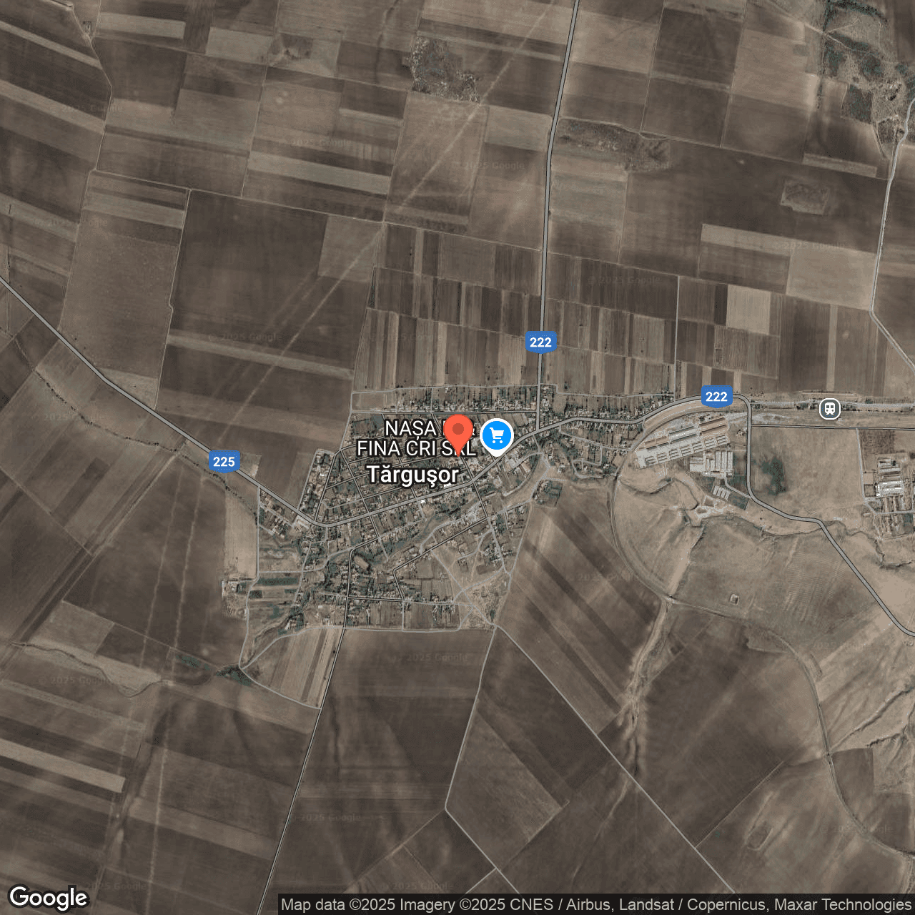 Poza harta hybrid, zoom 14, adresa Targusor, Constanta, , judetul