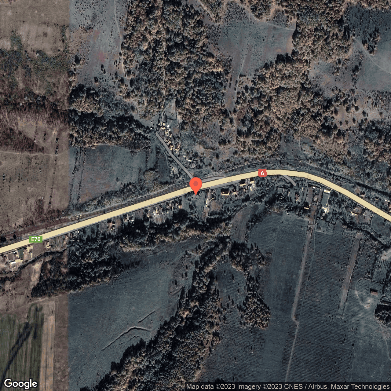 Poza harta hybrid, zoom 16, adresa Ghelmegioaia Prunisor, , judetul