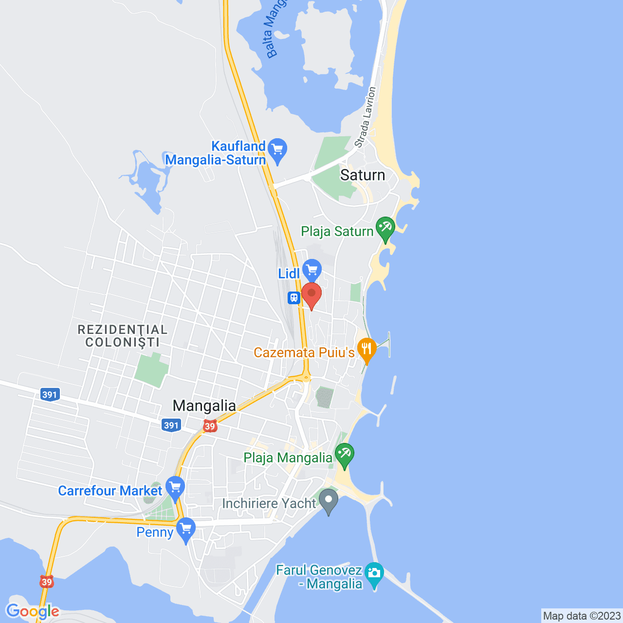 Poza harta streetview, zoom 14, adresa Mangalia, , judetul