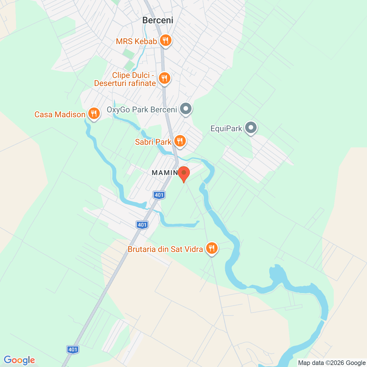 Poza harta streetview, zoom 14, adresa Berceni Ilfov, , judetul