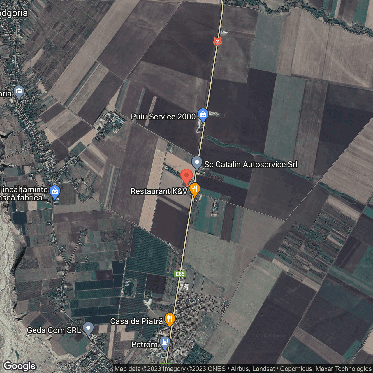 Poza harta hybrid, zoom 14, adresa Podgoria, , judetul