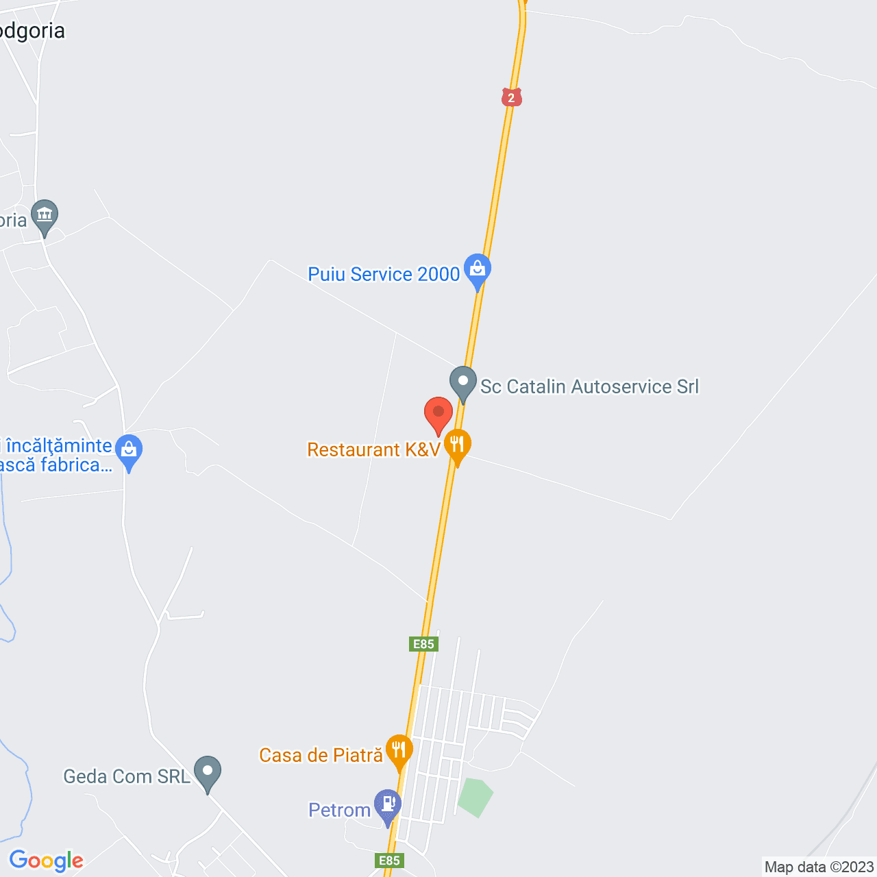 Poza harta streetview, zoom 14, adresa Podgoria, , judetul