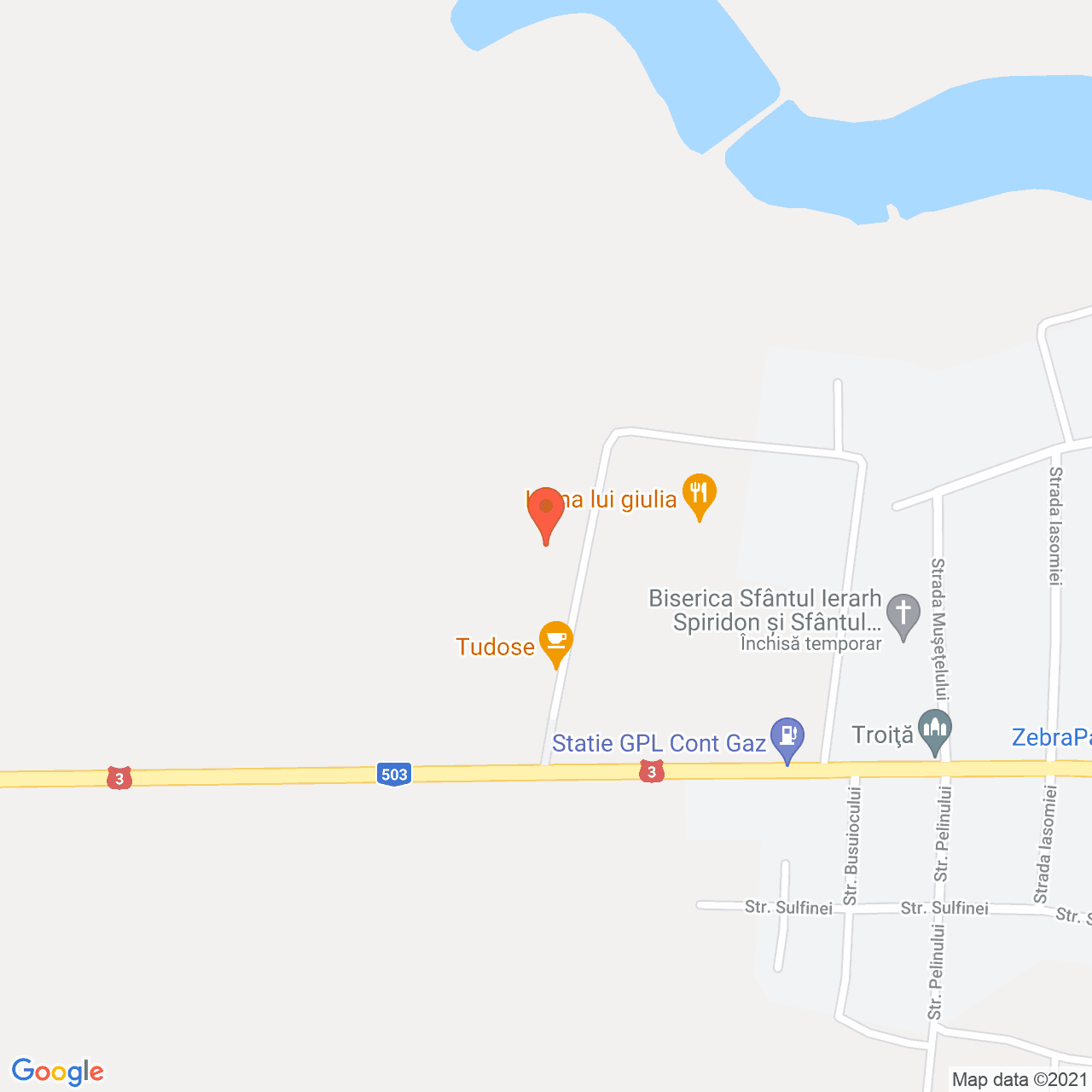 Poza harta streetview, zoom 16, adresa Fundulea, judetul Calarasi