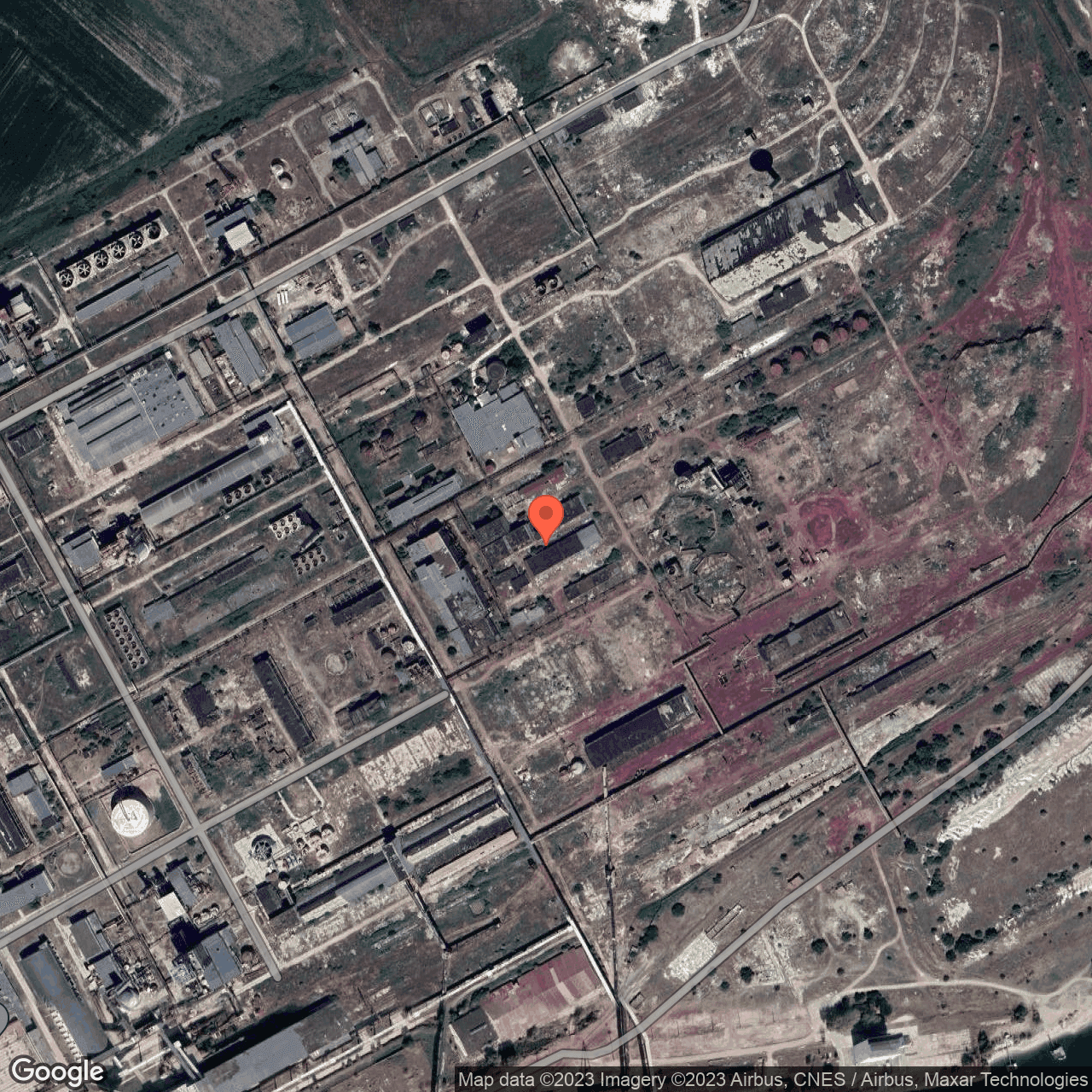 Poza harta hybrid, zoom 16, adresa Portului 1 Turnu Magurele, , judetul