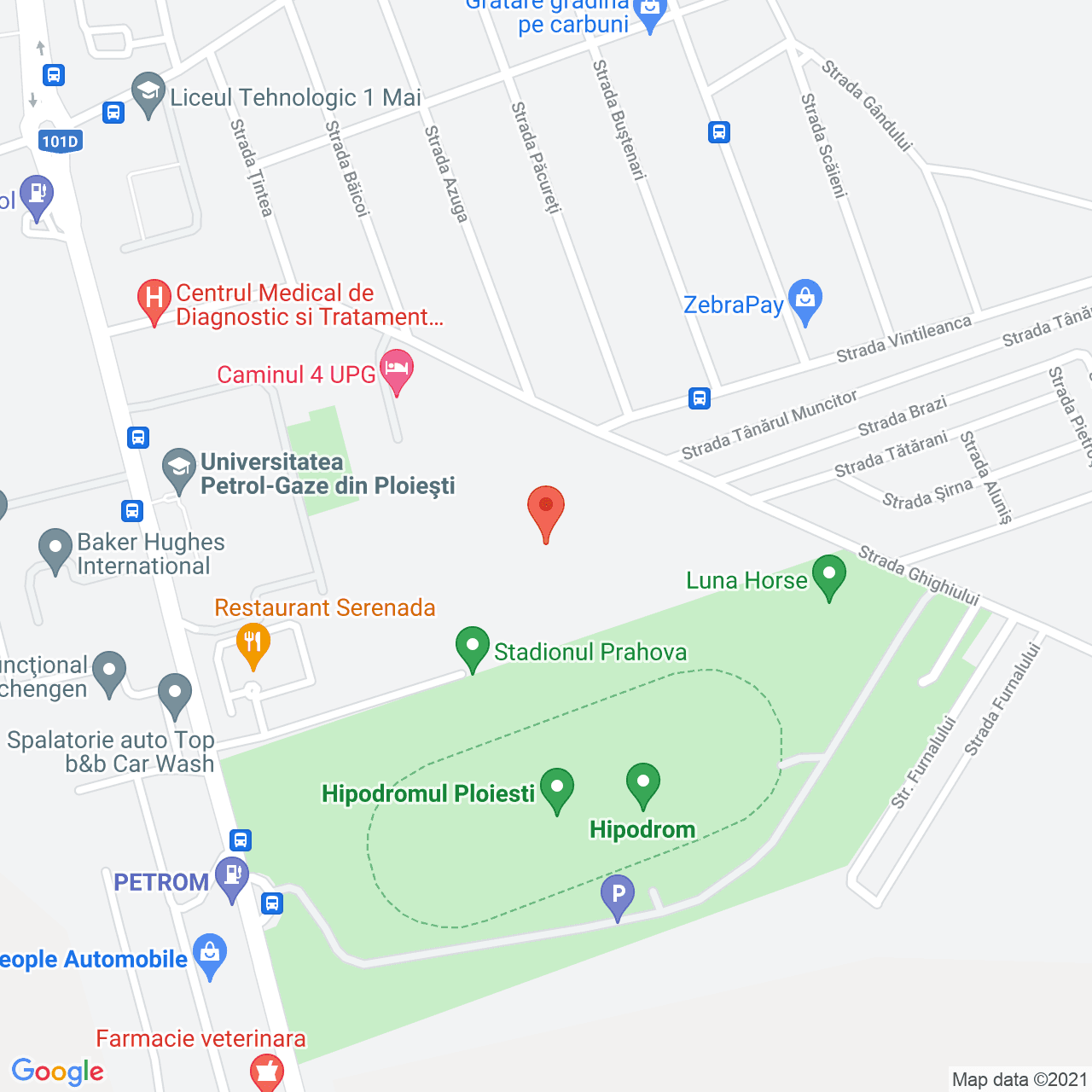 Poza harta streetview, zoom 16, adresa Ghighiului 14B, Ploiesti, judetul Prahova