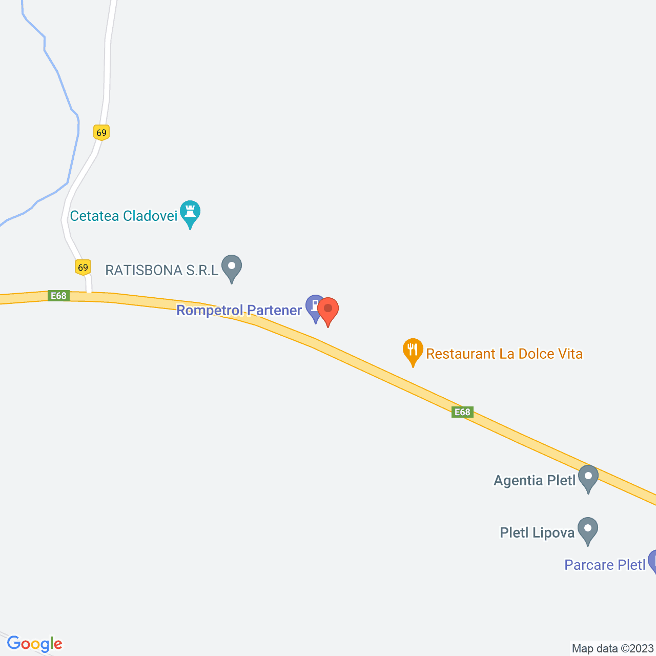 Poza harta streetview, zoom 16, adresa Lipova, , judetul