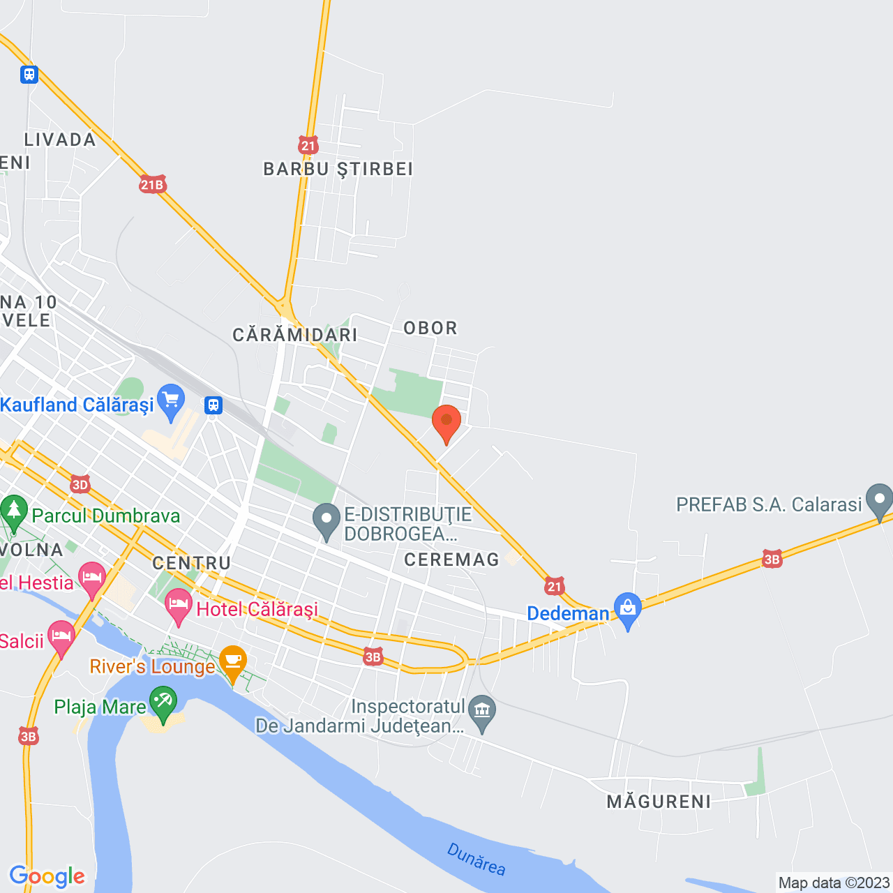 Poza harta streetview, zoom 14, adresa Prelungirea Ion Luca Caragiale, Călărași, , judetul