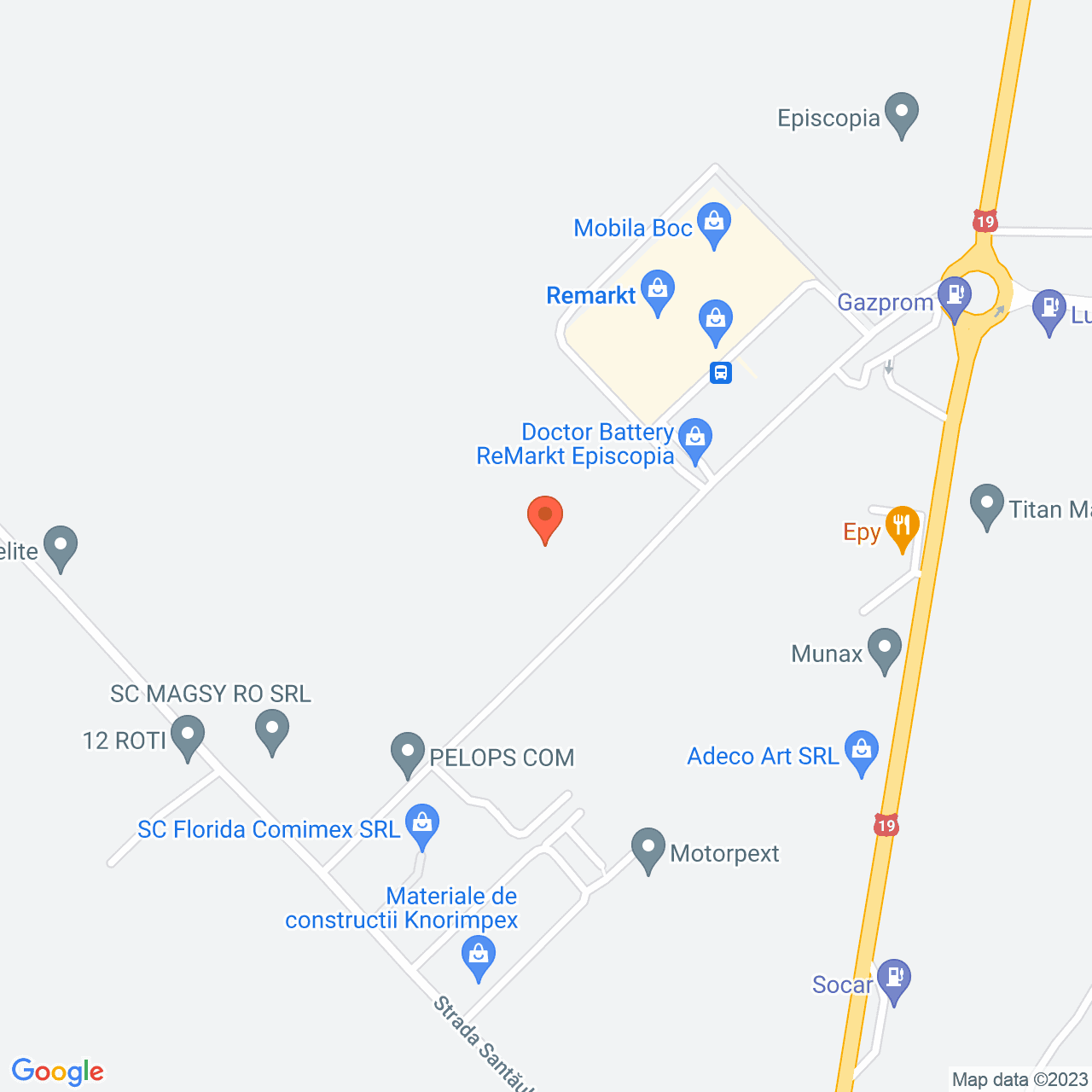 Poza harta streetview, zoom 16, adresa Oradea, , judetul