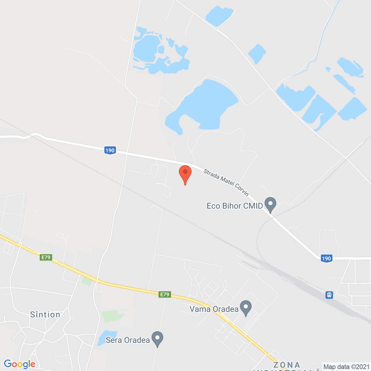 Poza harta streetview, zoom 14, adresa Matei Corvin, Oradea, judetul Bihor