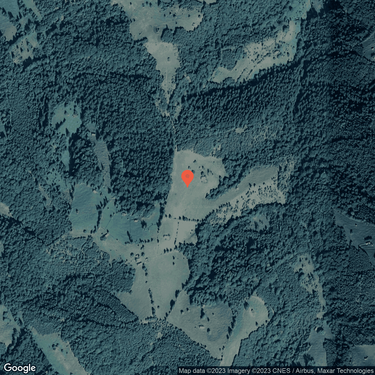 Poza harta hybrid, zoom 16, adresa Moieciu de Jos, , judetul