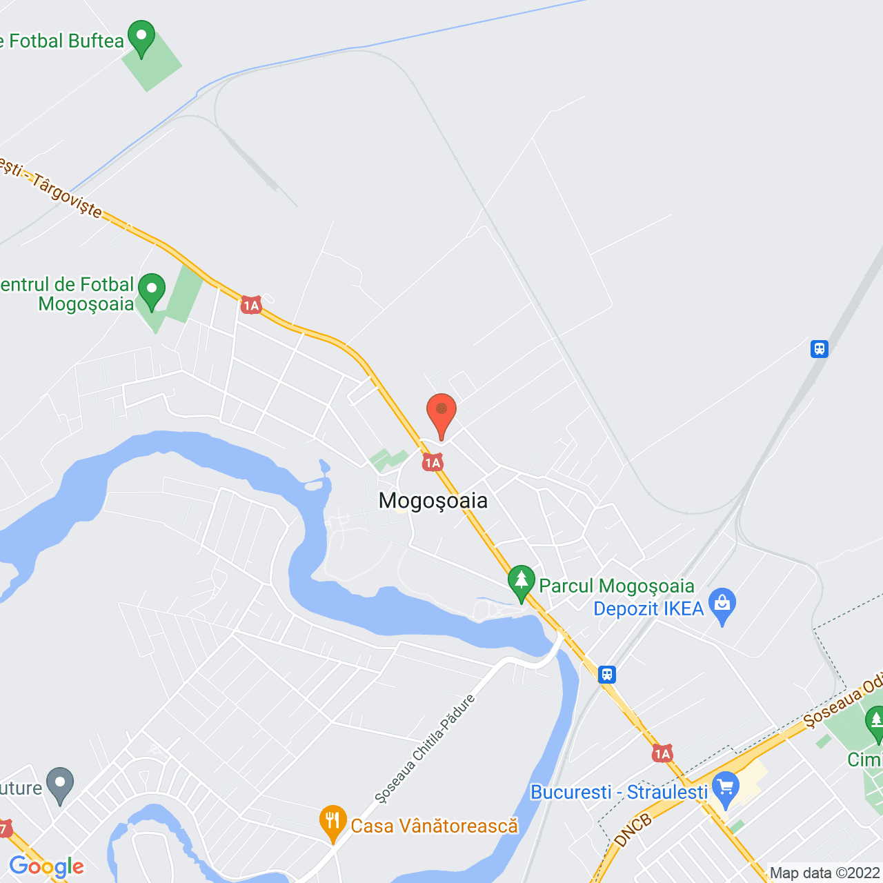 Poza harta streetview, zoom 14, adresa Mogosoaia, Mogosoaia, judetul Bucuresti Ilfov