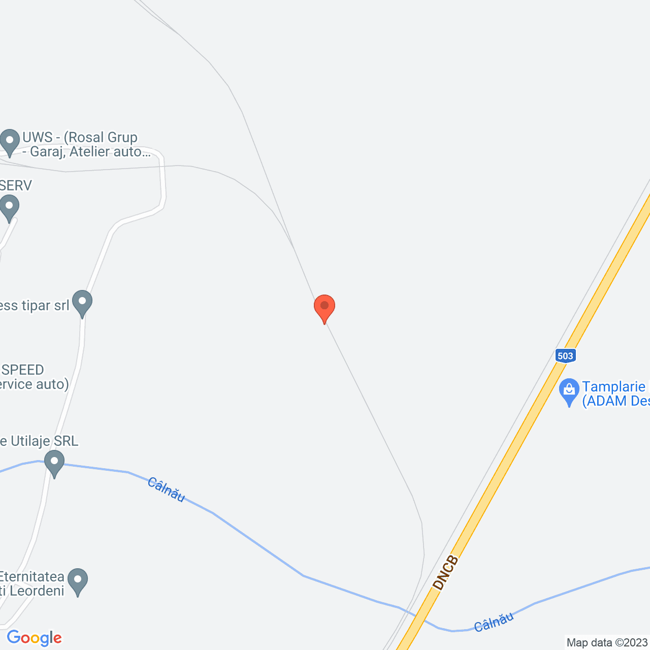 Poza harta streetview, zoom 16, adresa Popesti Leordeni, , judetul