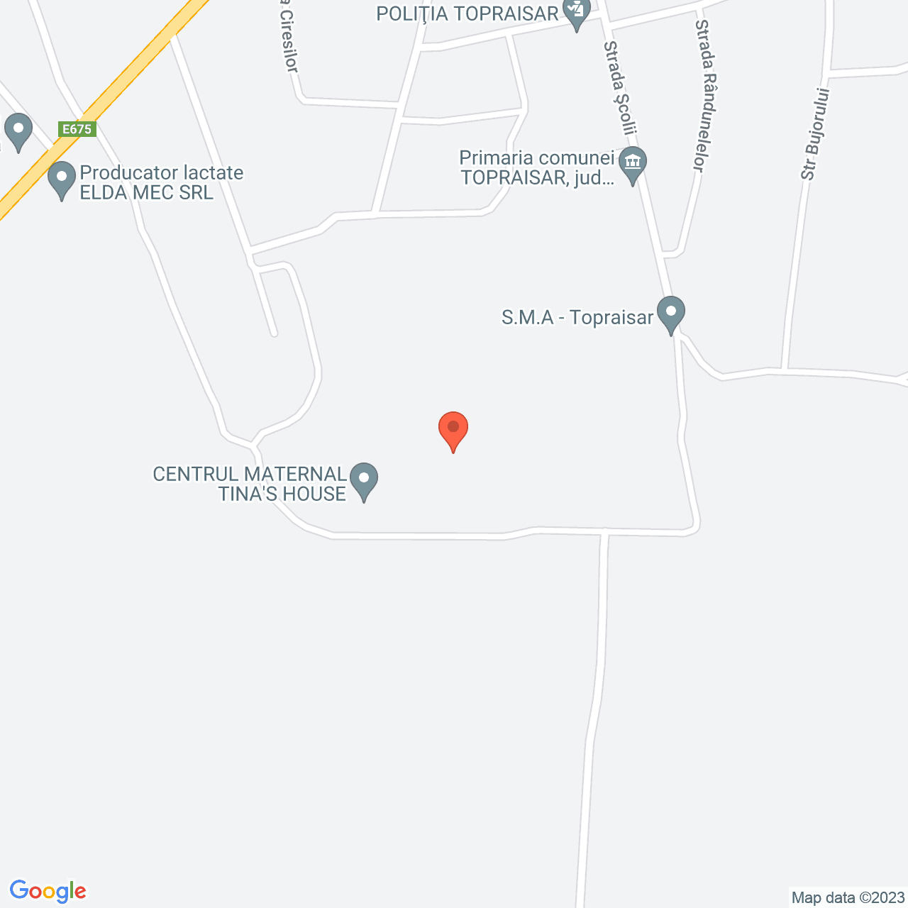 Poza harta streetview, zoom 16, adresa TOPRAISAR STR.SCOLII NR.3, , judetul