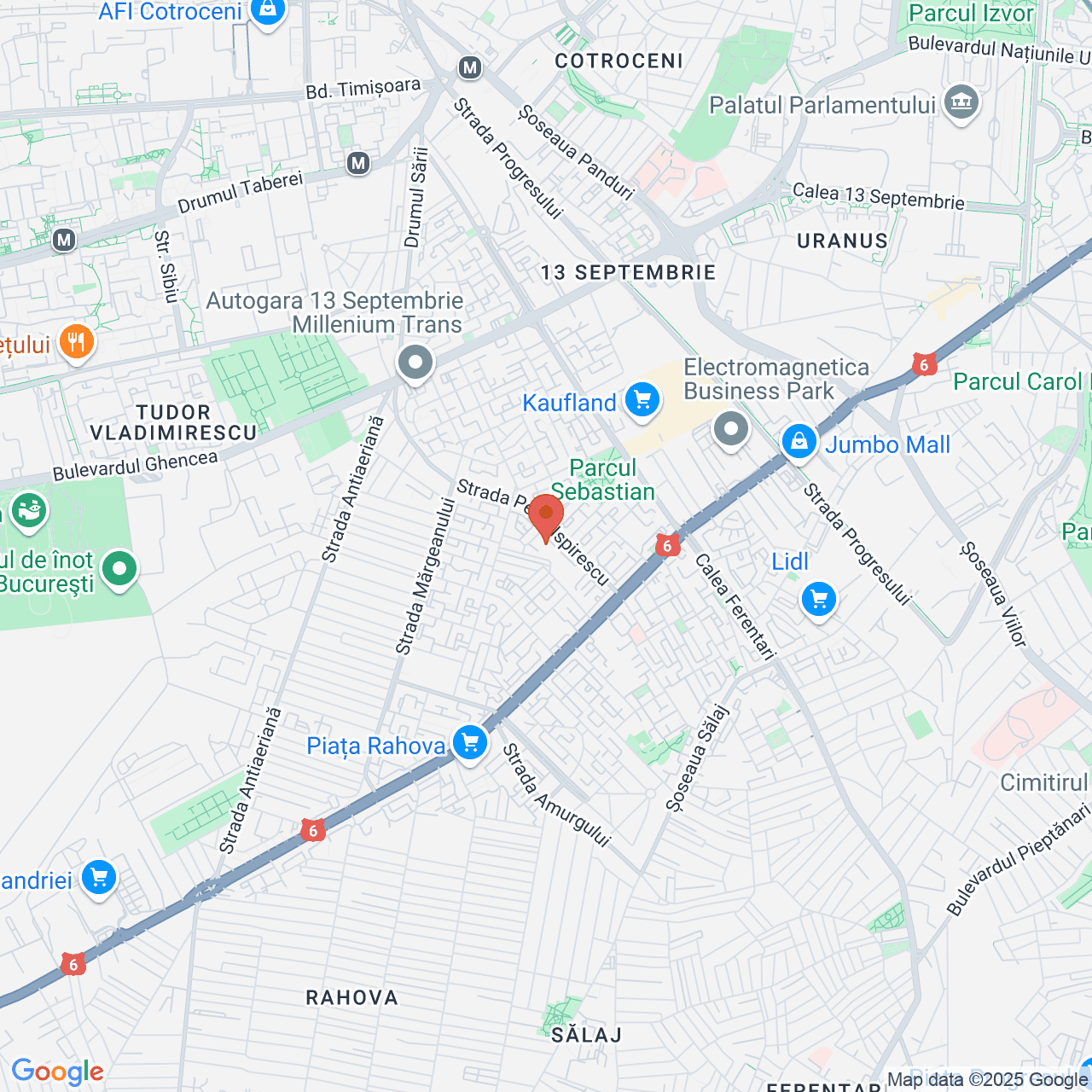 Poza harta streetview, zoom 14, adresa Bucuresti, Str. Petre Ispirescu, nr. 23-37, , judetul