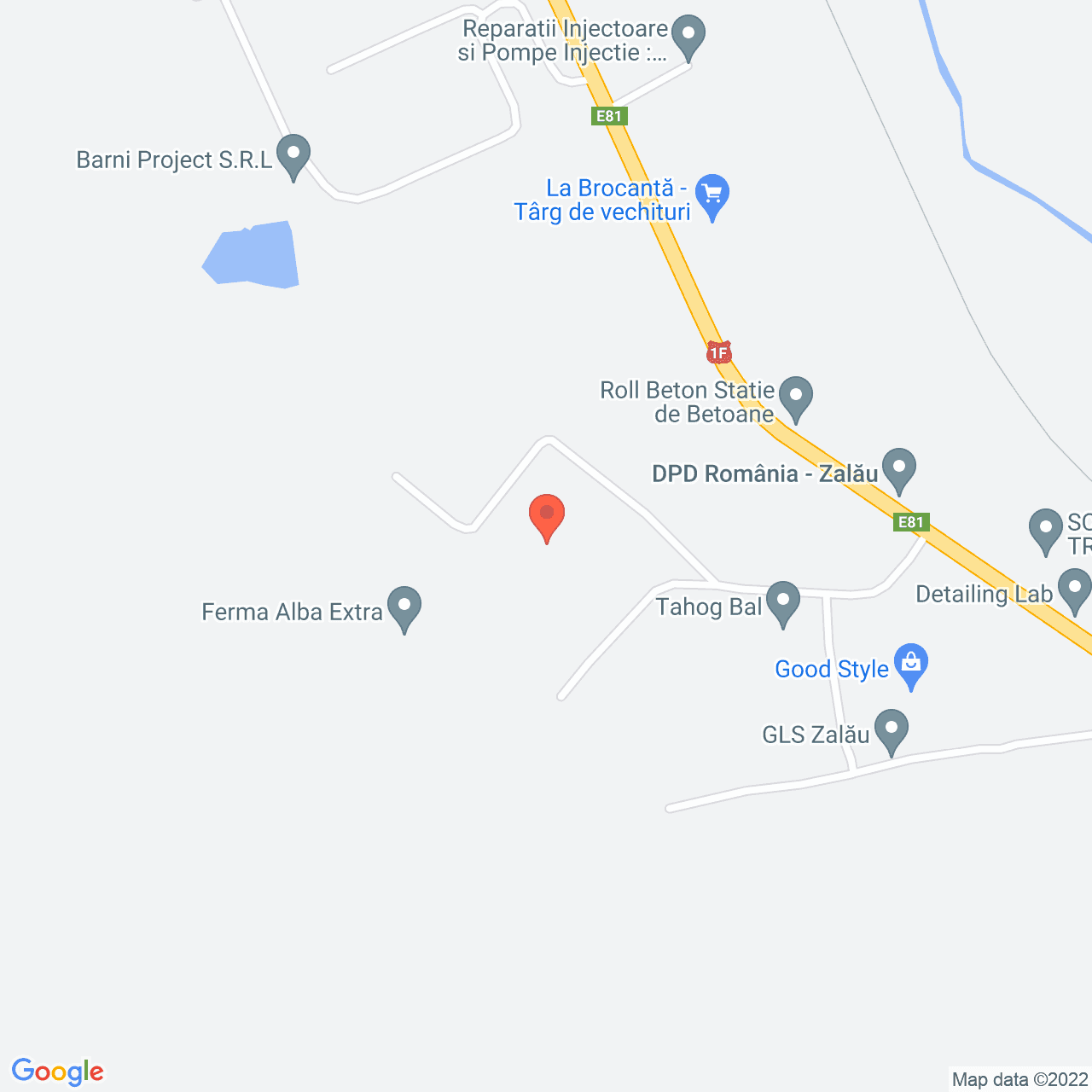 Poza harta streetview, zoom 16, adresa Panic, Panic, judetul Salaj