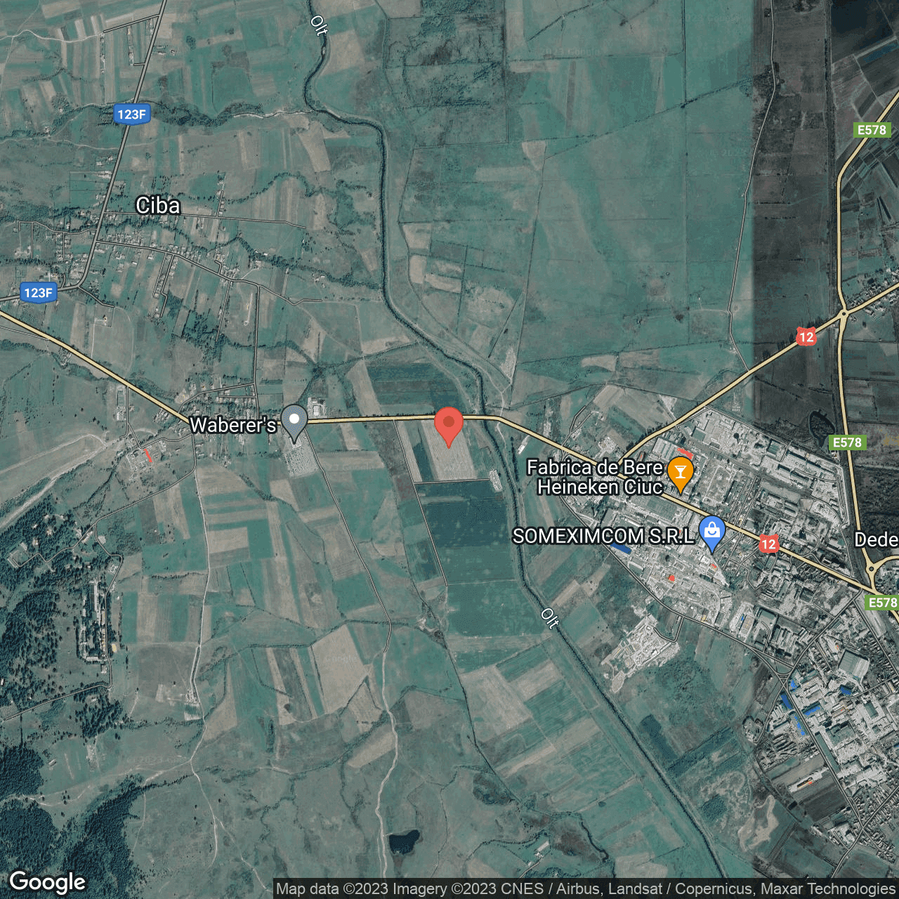 Poza harta hybrid, zoom 14, adresa Miercurea Ciuc, , judetul