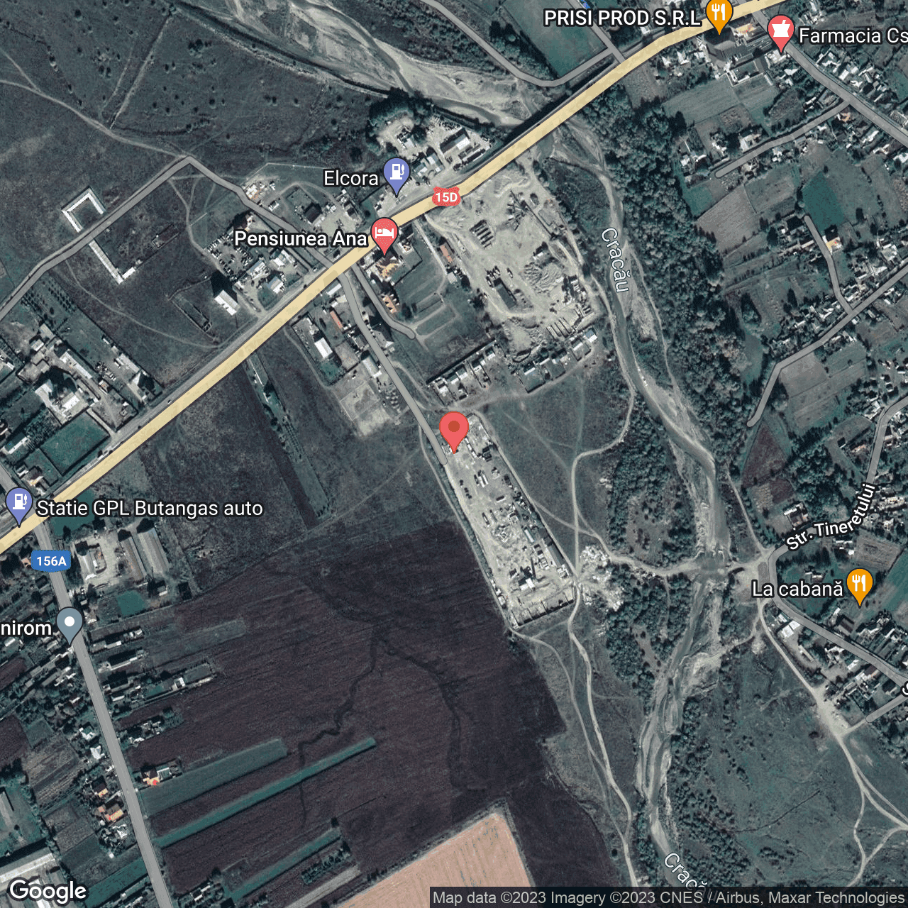 Poza harta hybrid, zoom 16, adresa Girov, , judetul