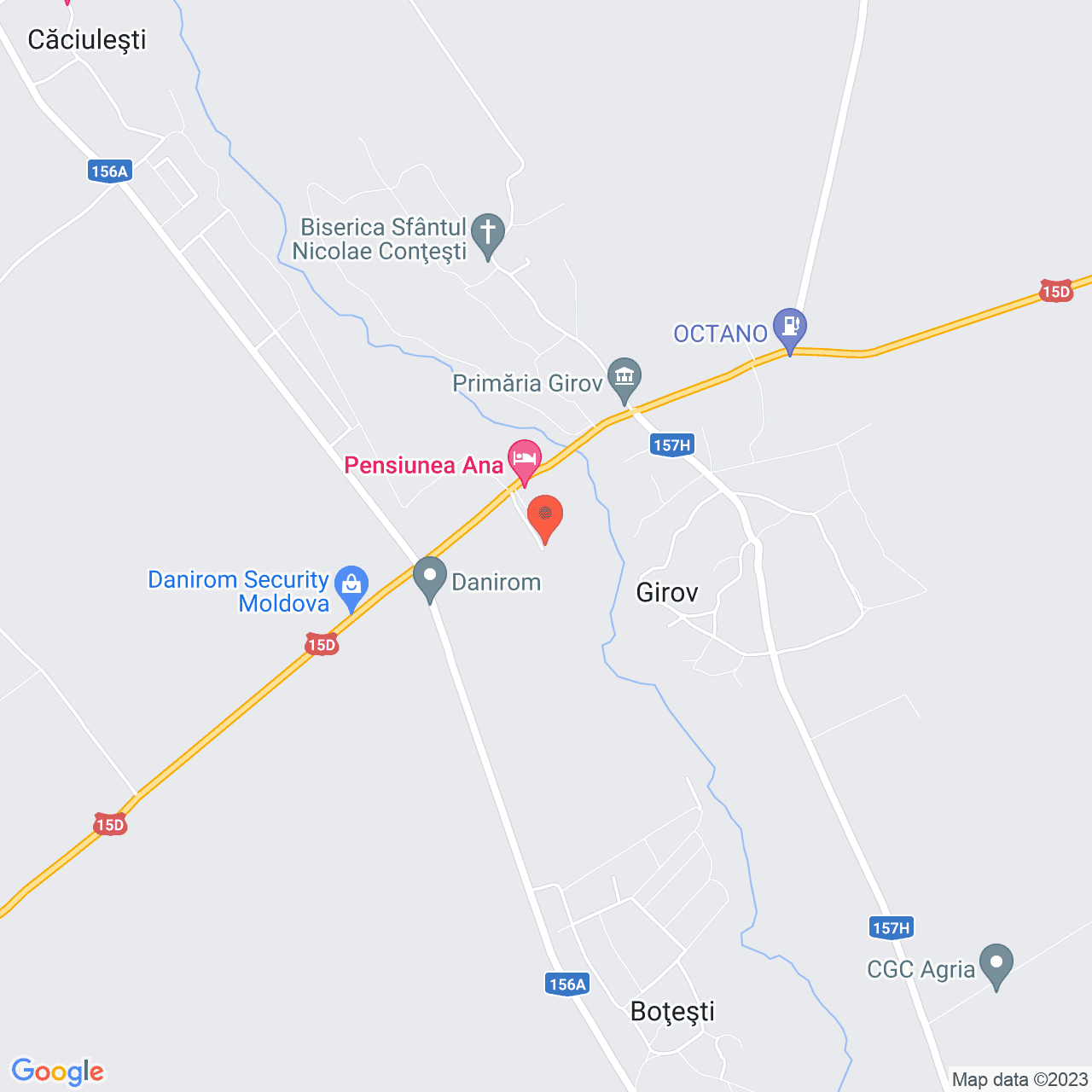 Poza harta streetview, zoom 14, adresa Girov, , judetul