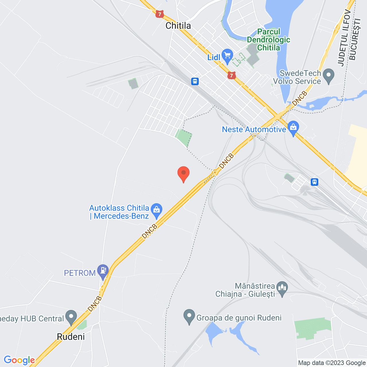 Poza harta streetview, zoom 14, adresa Centura Chitila-Rudeni, , judetul