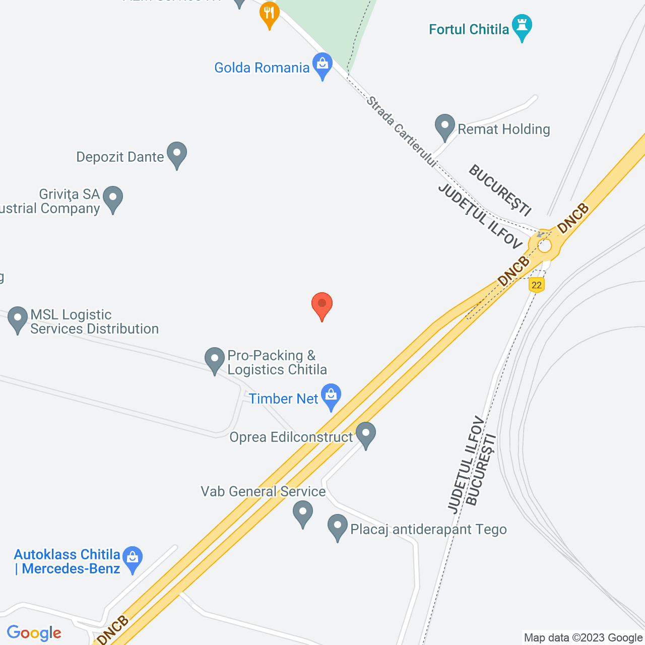 Poza harta streetview, zoom 16, adresa Centura Chitila-Rudeni, , judetul