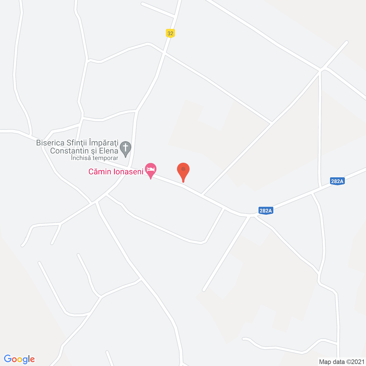 Poza harta streetview, zoom 16, adresa Trușești, Ionaseni (Trusesti), judetul Botosani