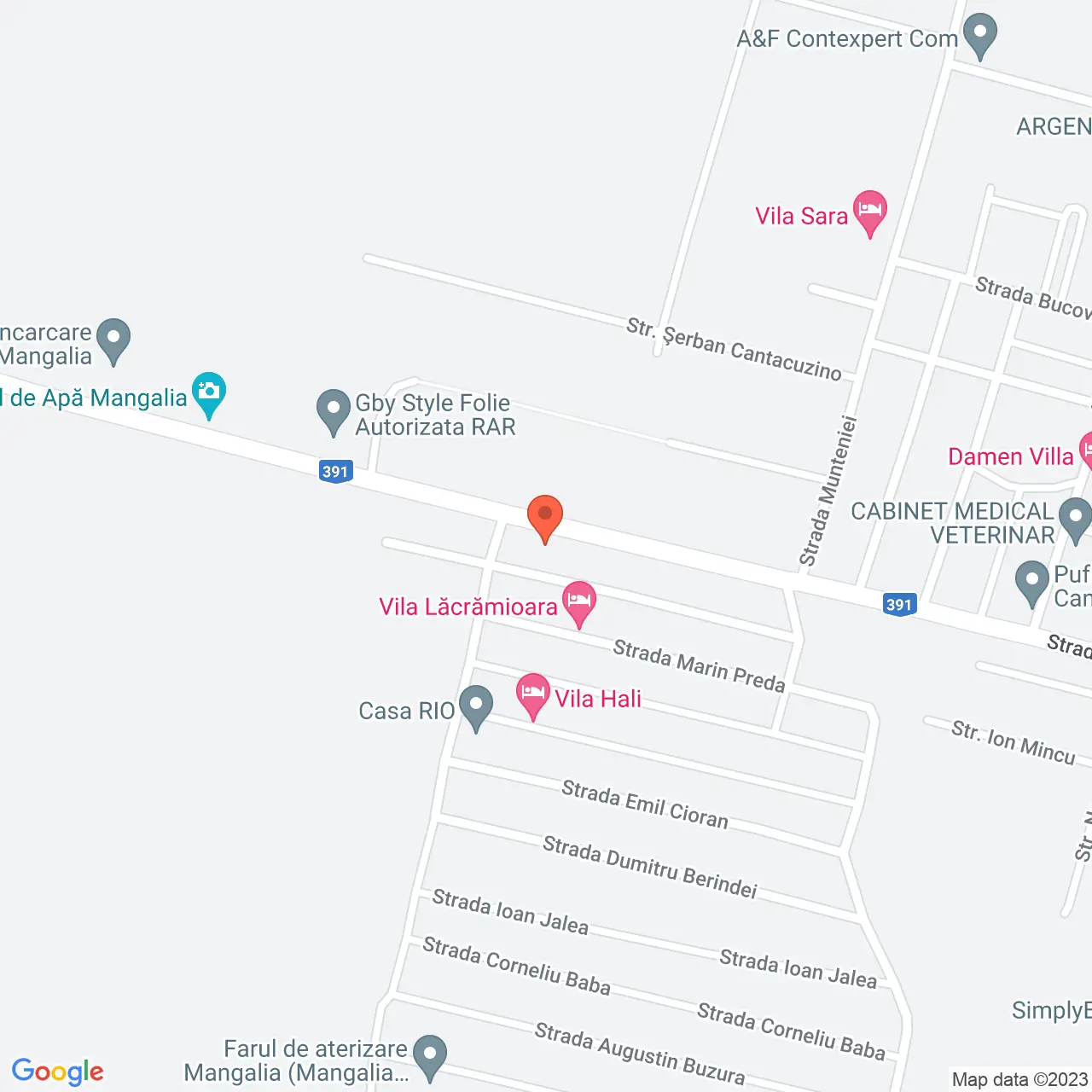 Poza harta streetview, zoom 16, adresa str Oituz 99 Mangalia, , judetul