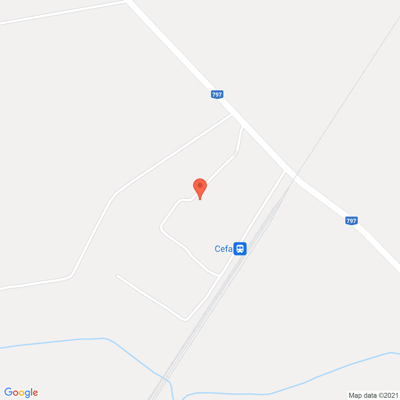 Poza harta streetview, zoom 16, adresa Garii 515, Cefa, judetul Bihor