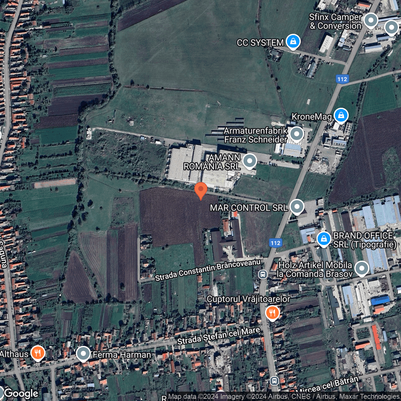 Poza harta hybrid, zoom 16, adresa Harman Brasov, , judetul