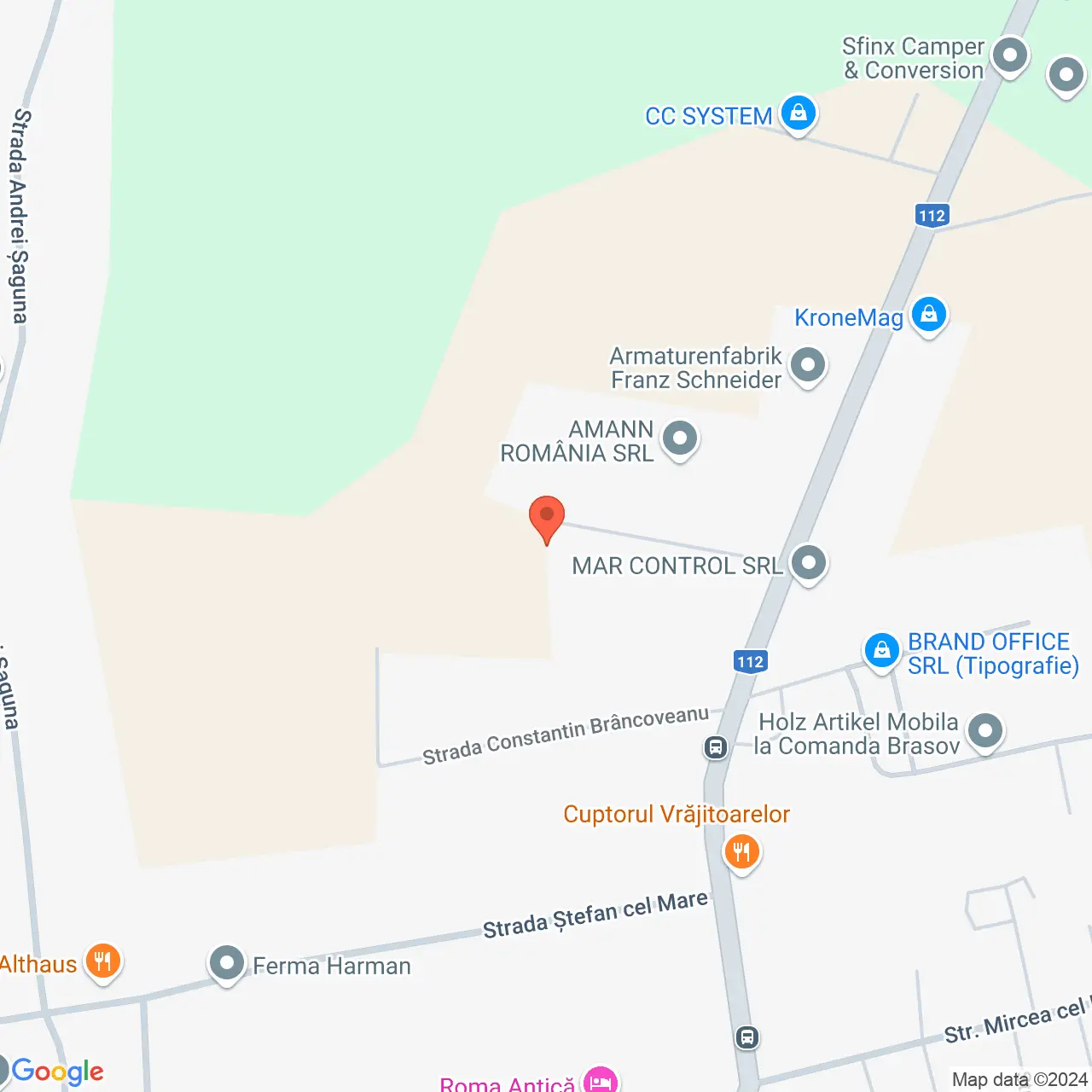 Poza harta streetview, zoom 16, adresa Harman Brasov, , judetul