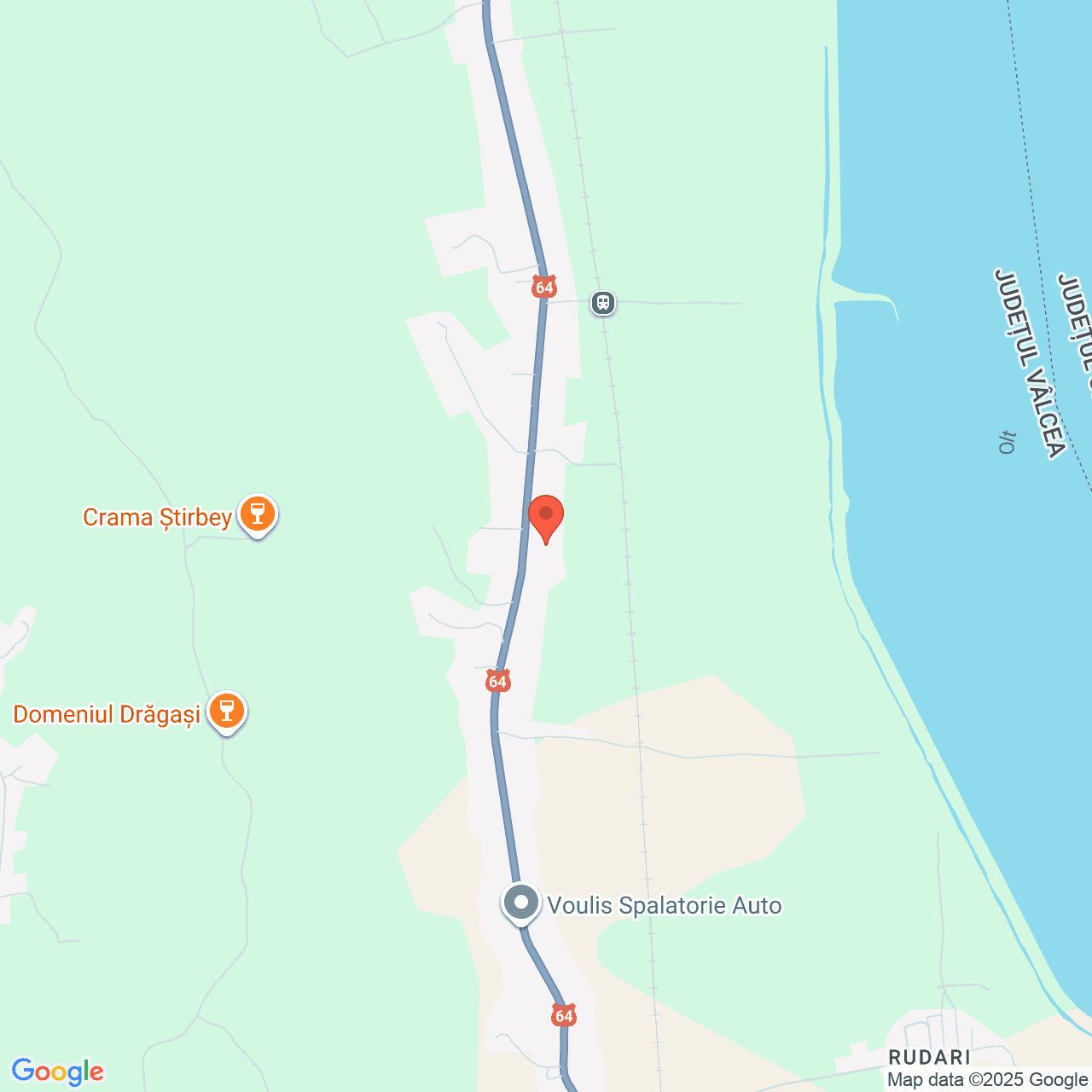 Poza harta streetview, zoom 14, adresa Prundeni Valcea, , judetul