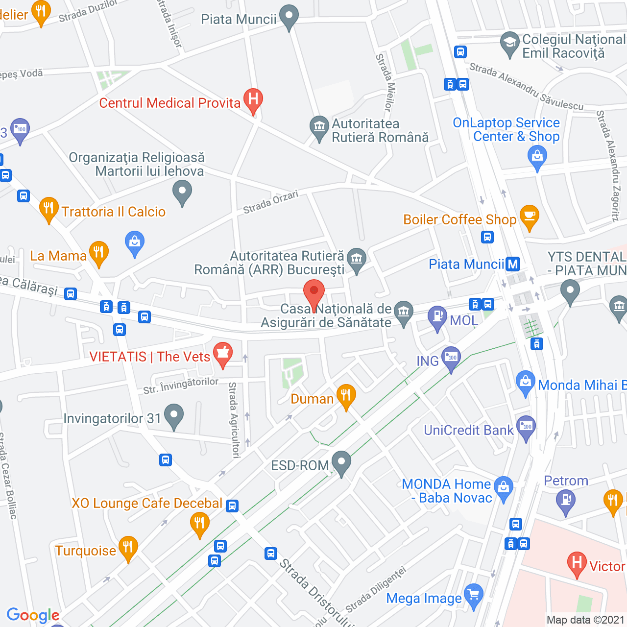 Poza harta streetview, zoom 16, adresa Calea Calarasilor 293, Bucuresti, judetul Bucuresti Ilfov