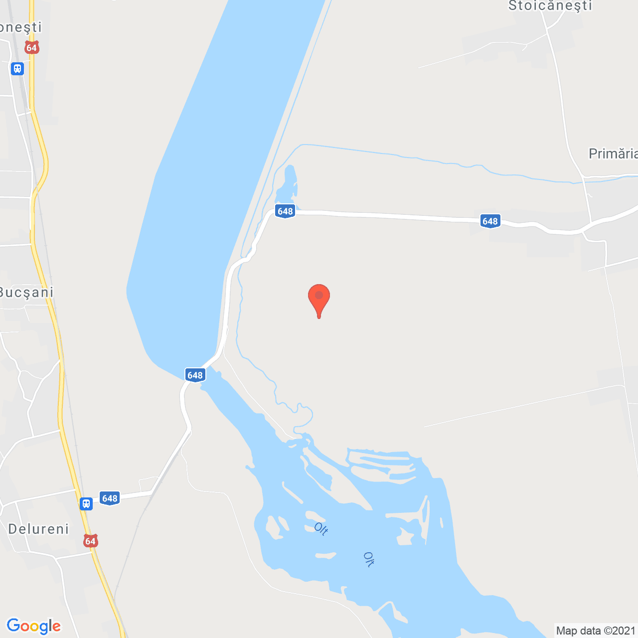 Poza harta streetview, zoom 14, adresa Olanu, Olanu, judetul Valcea