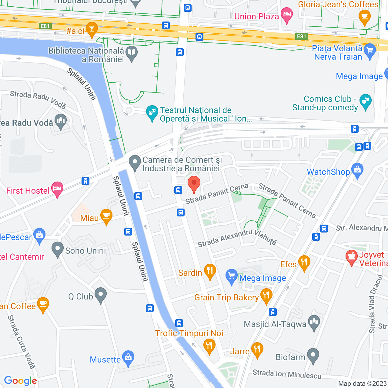 Poza harta streetview, zoom 16, adresa Mircea Voda nr 35C, , judetul