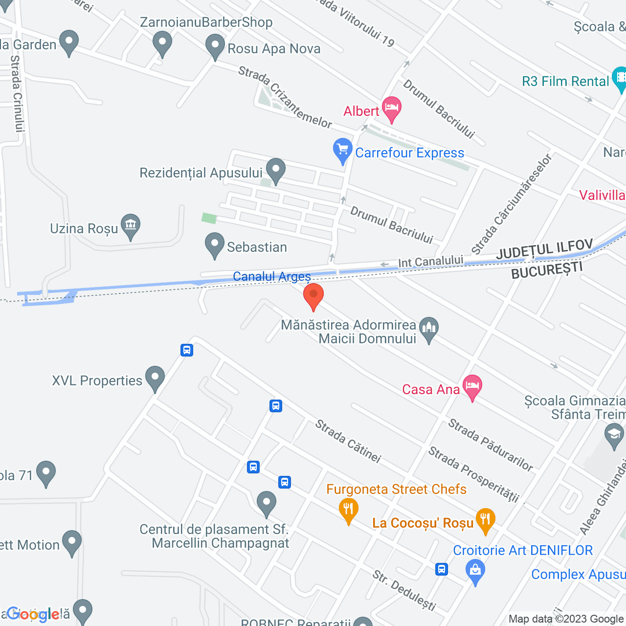Poza harta streetview, zoom 16, adresa Bucuresti, str. Padurarilor nr. 72-74, , judetul